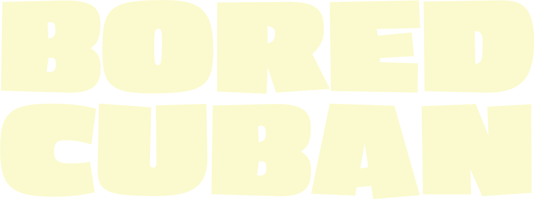 Bored Cuban wordmark